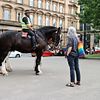 Glasgow mounted policeman