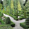 Formal gardens Thornbridge Derbyshire