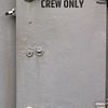 crew only door