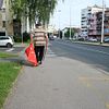 man with sack Zagreb